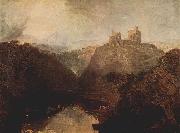Joseph Mallord William Turner Castle von Kilgarran am Twyvey France oil painting artist